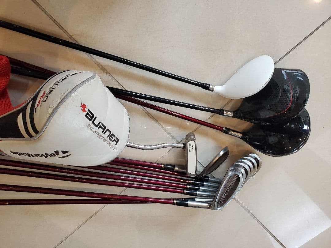 リビエラスタンドタイプキャディバッグクラブ付きセット