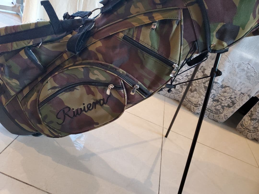 リビエラスタンドタイプキャディバッグクラブ付きセット