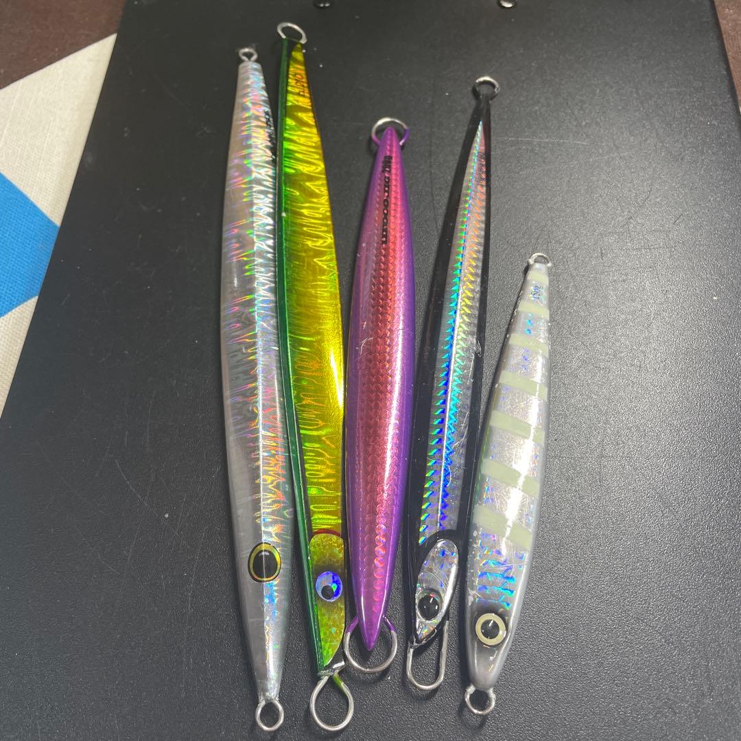 日本海ジギング5点セット　コンビリングおまけ付き