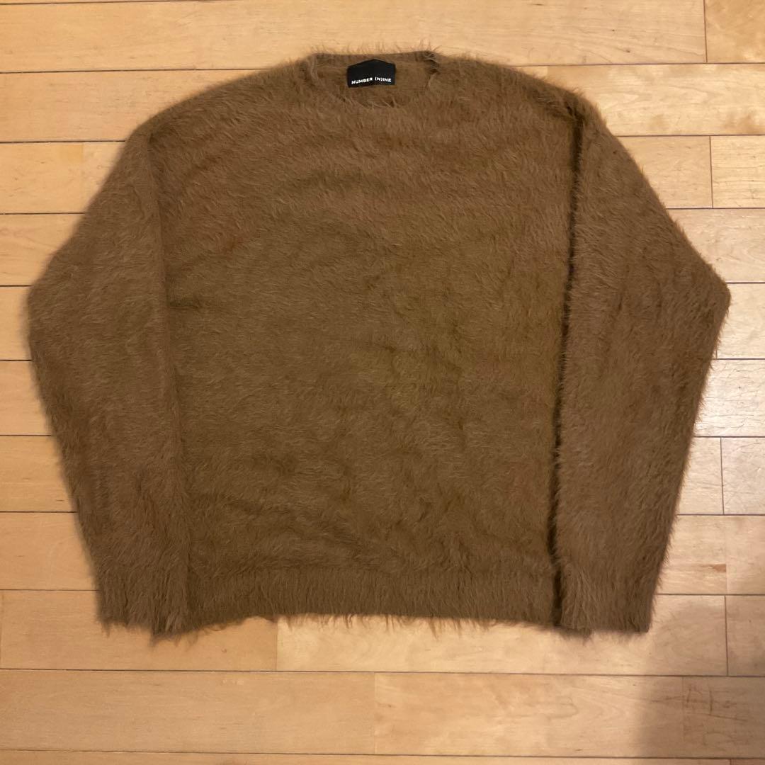 NUMBER(N)INE フェザーヤーンニット