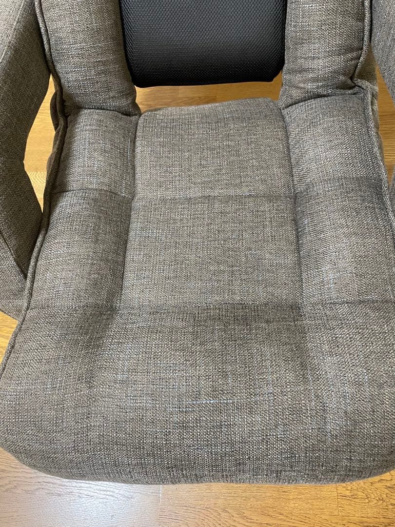 座椅子生活 明光ホームテック 腰の神様がくれた中座椅子 ブラウン