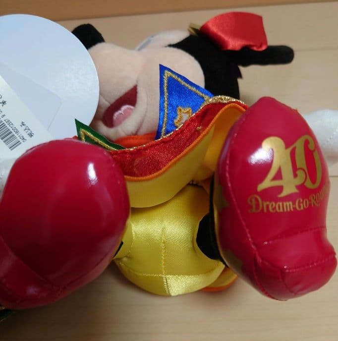 ディズニーランド40周年　グランドフィナーレ　ミッキーミニーぬいぐるみ　ドリーム