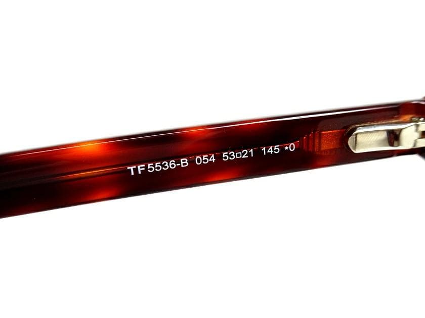 TOM FORD EYEWEAR 伊製 ブルーライトカット メガネ 定5.5万