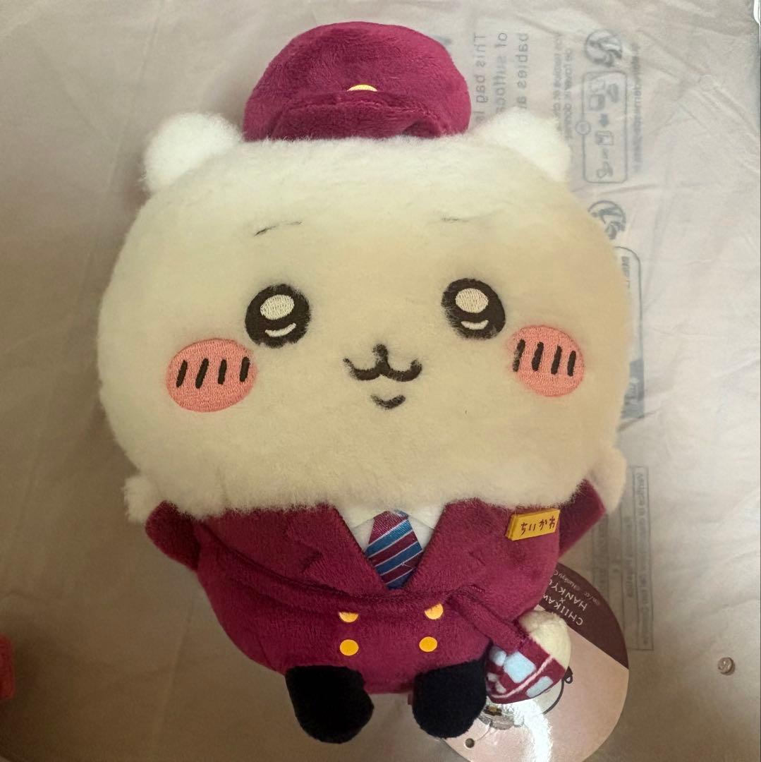 ちいかわ ほわほわぬいぐるみS 「ちいかわ×阪急電鉄