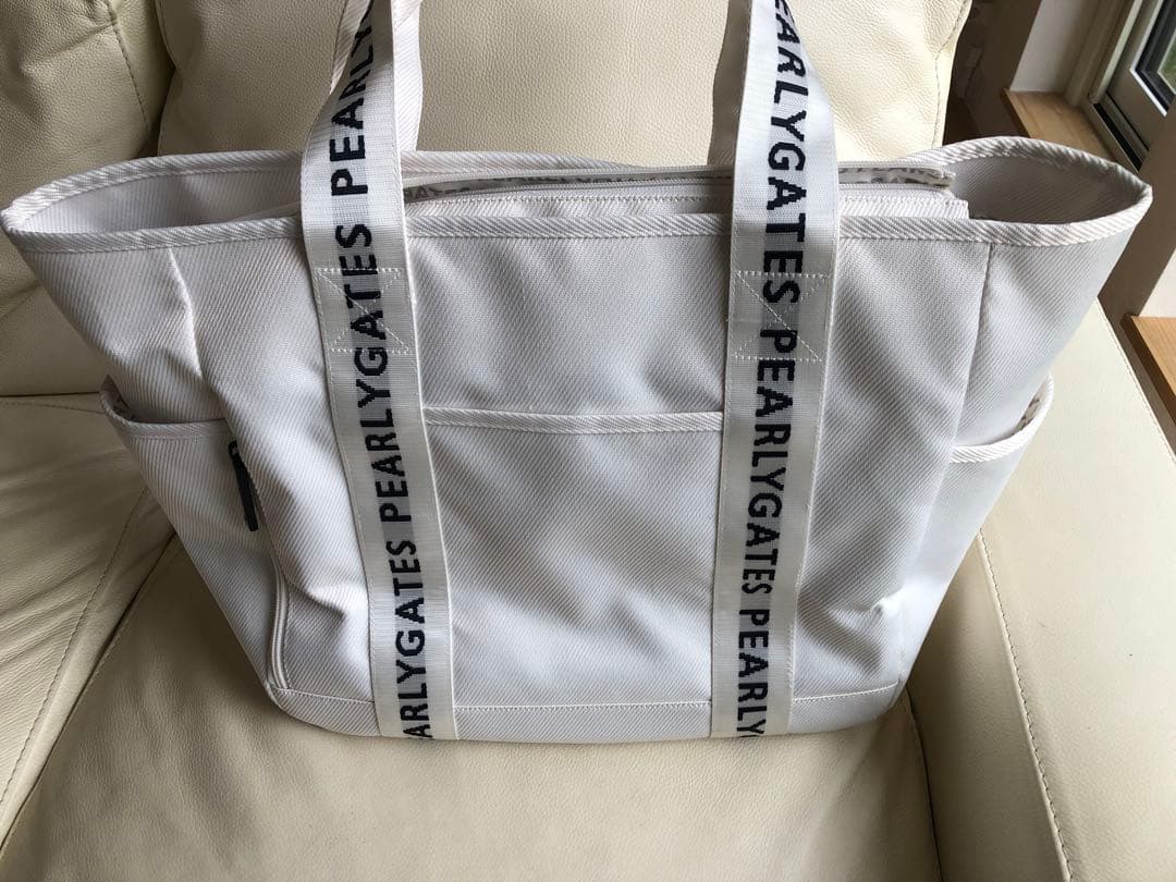 PEARLY GATES パーリーゲイツ ロッカーバック ホワイト大容量