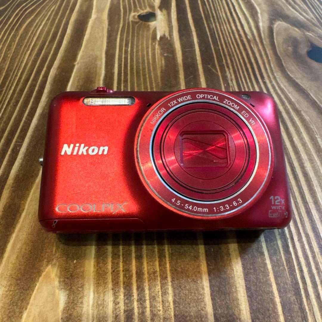 Nikon COOLPIX s6600 レッド 12x デジタルカメラ　赤