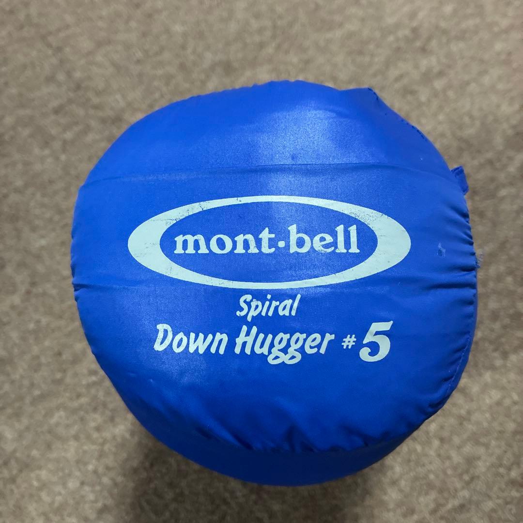 アウトドア寝具 mont-bell SPIRAL DOWN HUGGER #5 R-ZIP