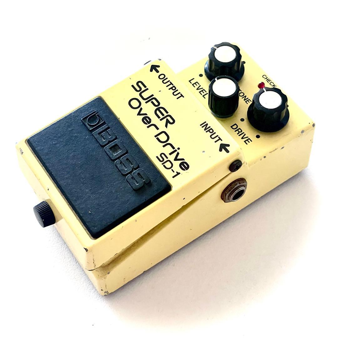 1983年日本製 JRC4558DD艶有 BOSS SD-1 オーバードライブ