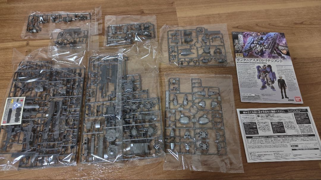 HGガンダムアスタロトリナシメント　アイアンブラッドコーティング