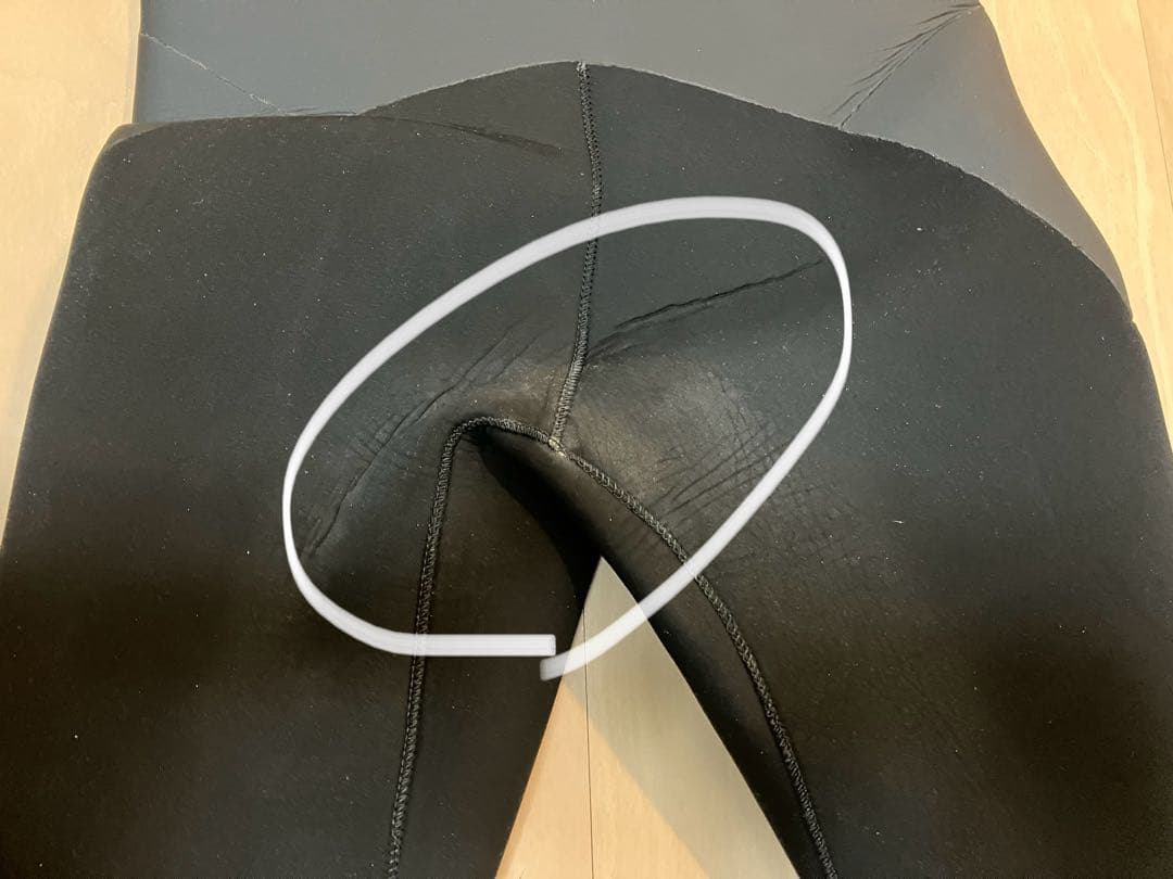 『美品』FELLOW セミドライ 5x3mm ウェットスーツ チェストジップ