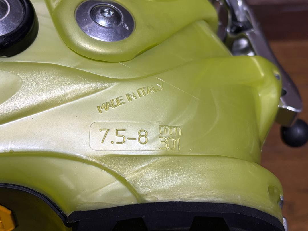 SCARPA F1 スキーブーツ 270サイズ イエロー