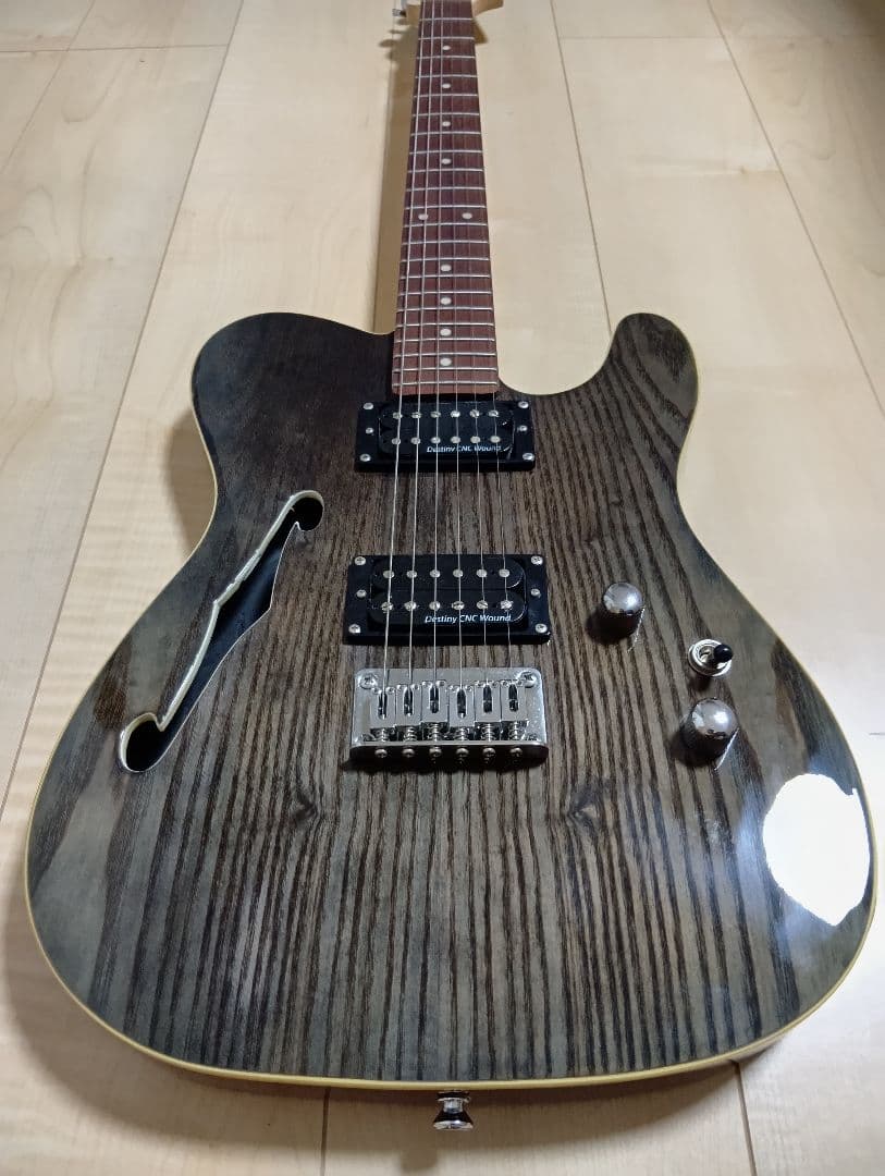 Greg Bennett テレキャスター シンライン 美品　ギターケース付き