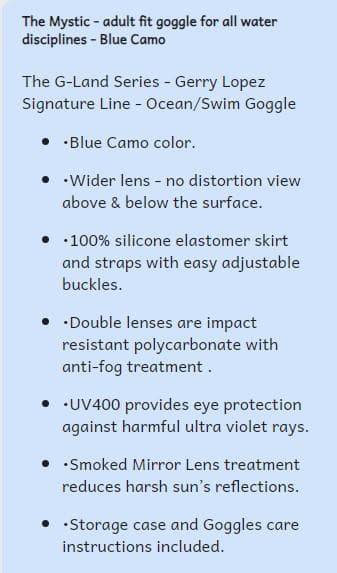 THIRD EYE THE MYSTIC ジエリーロペス オーシャン ゴーグルB