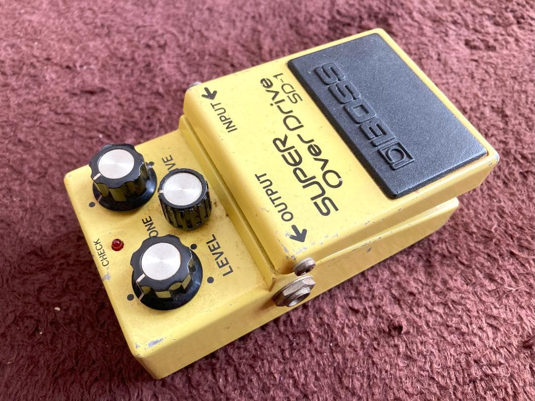 BOSS SD-1 スーパーオーバードライブ 1985年日本製 4558DX