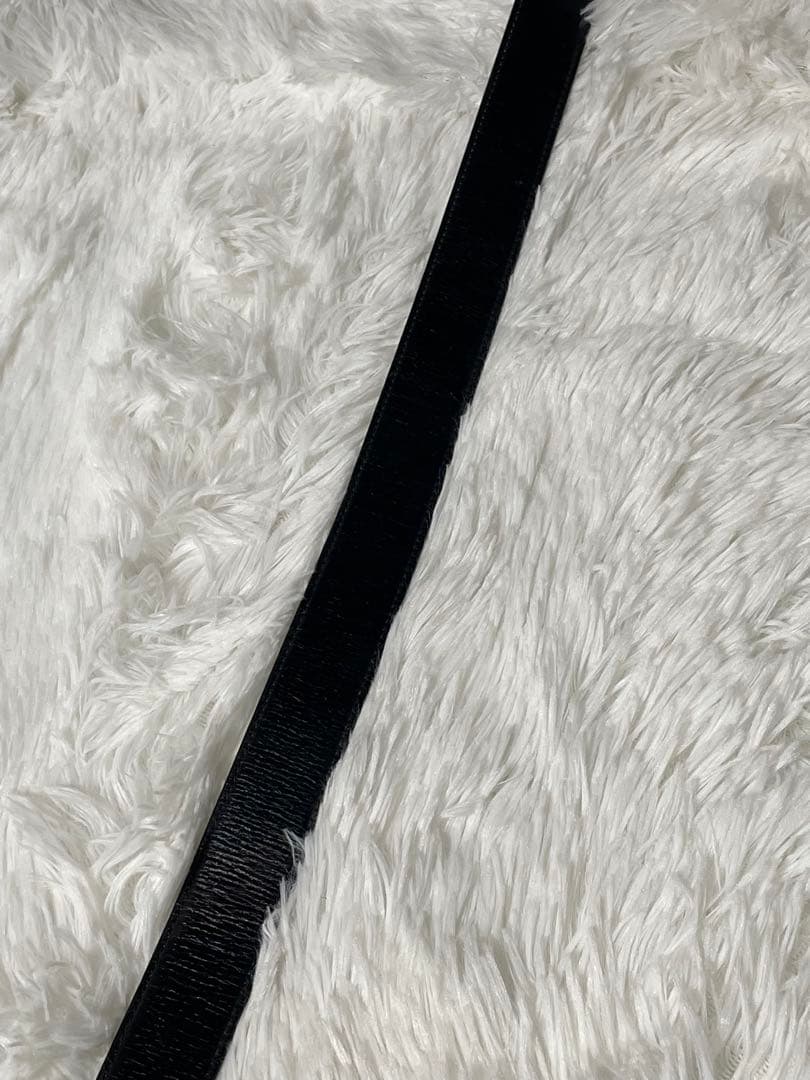 Christian Dior ディオール 本革 レザーベルト ブラック 仏製