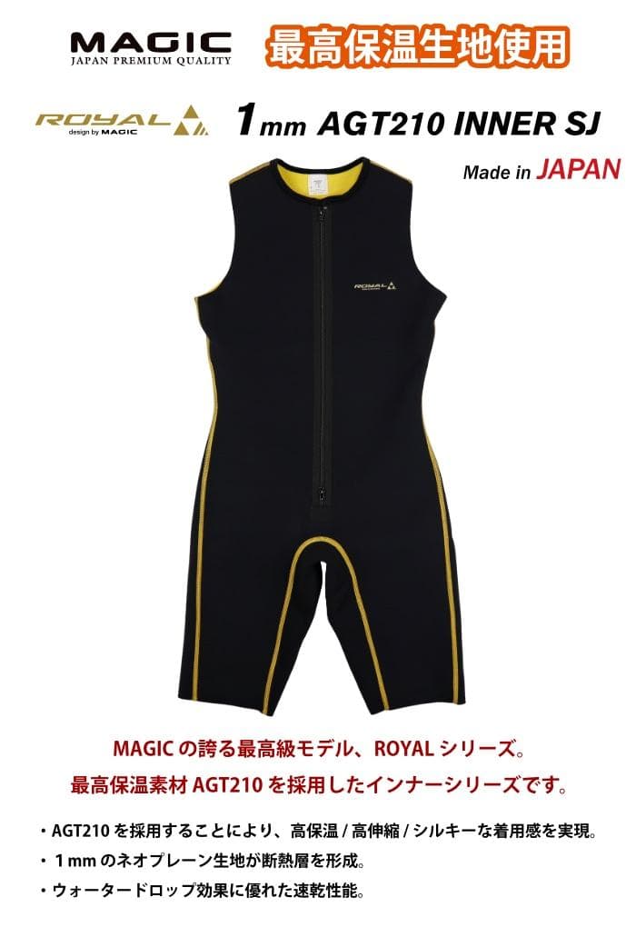 サーフインナーMAGIC  1mm AGT210 INNER SJ