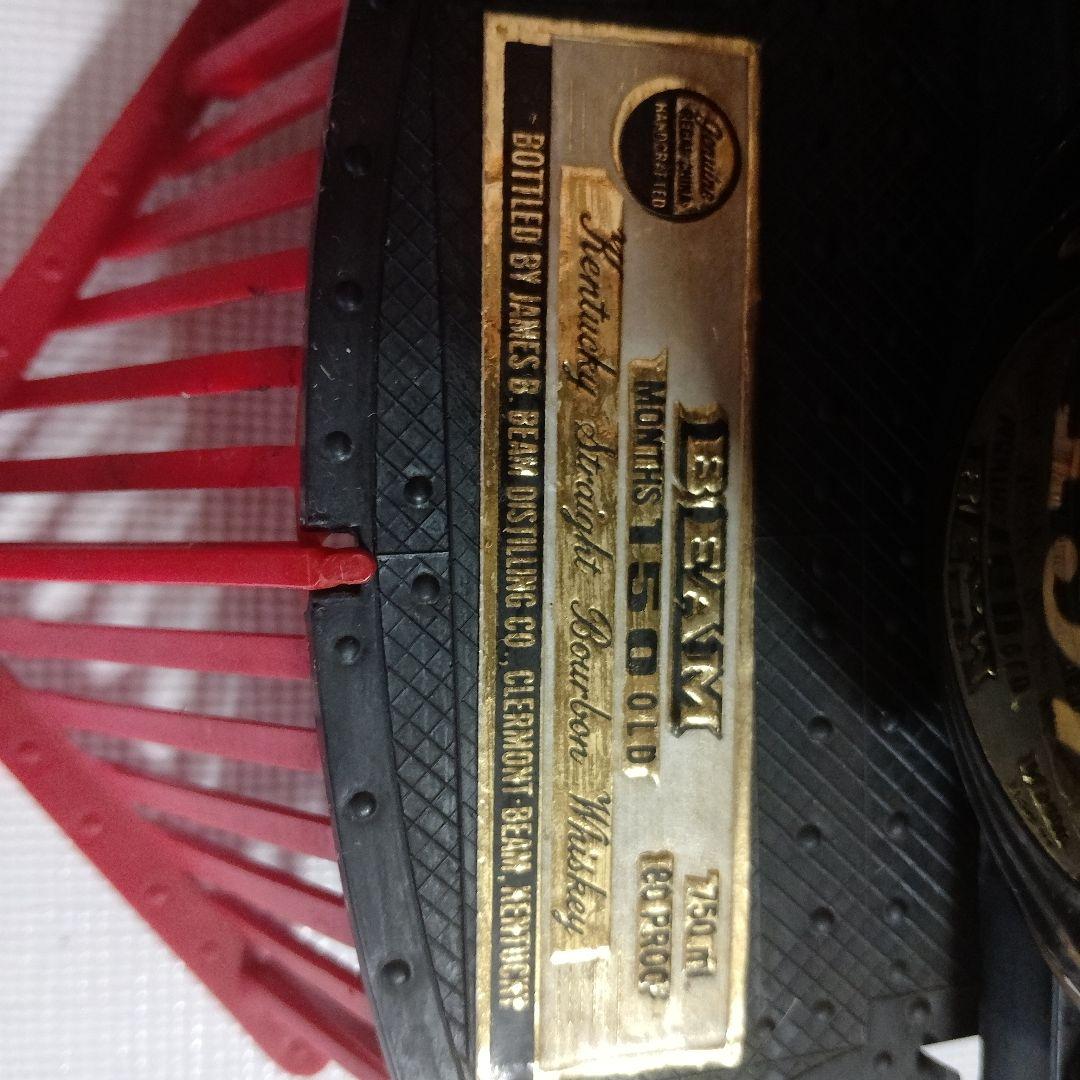 GRANT 1872 蒸気機関車 黒と赤