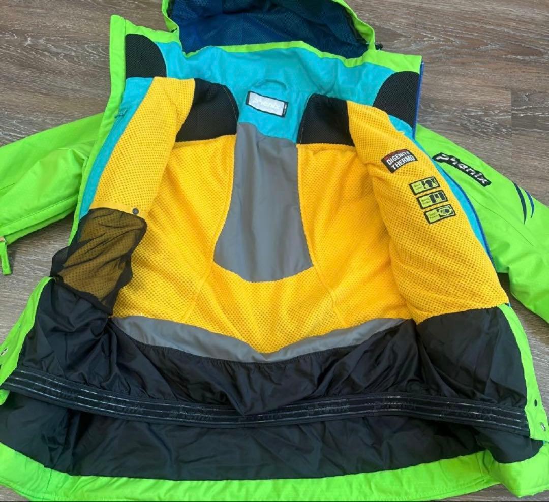 フェニックス メンズ　美品　セットアップ　上下　スキーウェア　M