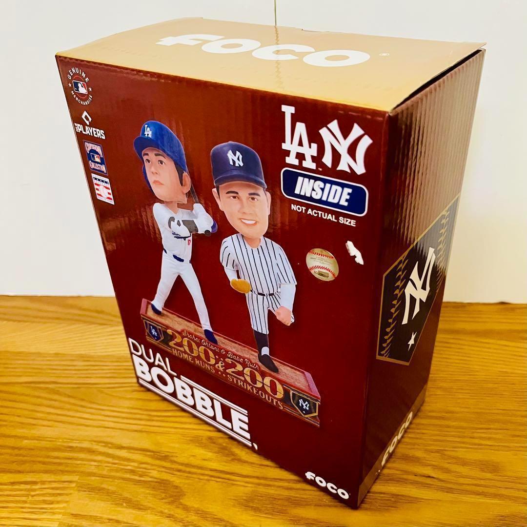 【大谷翔平/ベーブ・ルース/ボブルヘッド】200本塁打＆奪三振/200個限定