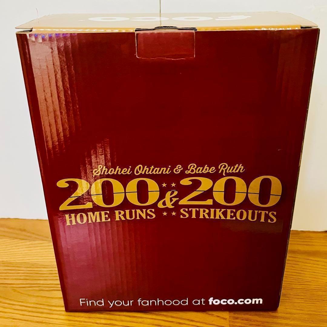 【大谷翔平/ベーブ・ルース/ボブルヘッド】200本塁打＆奪三振/200個限定