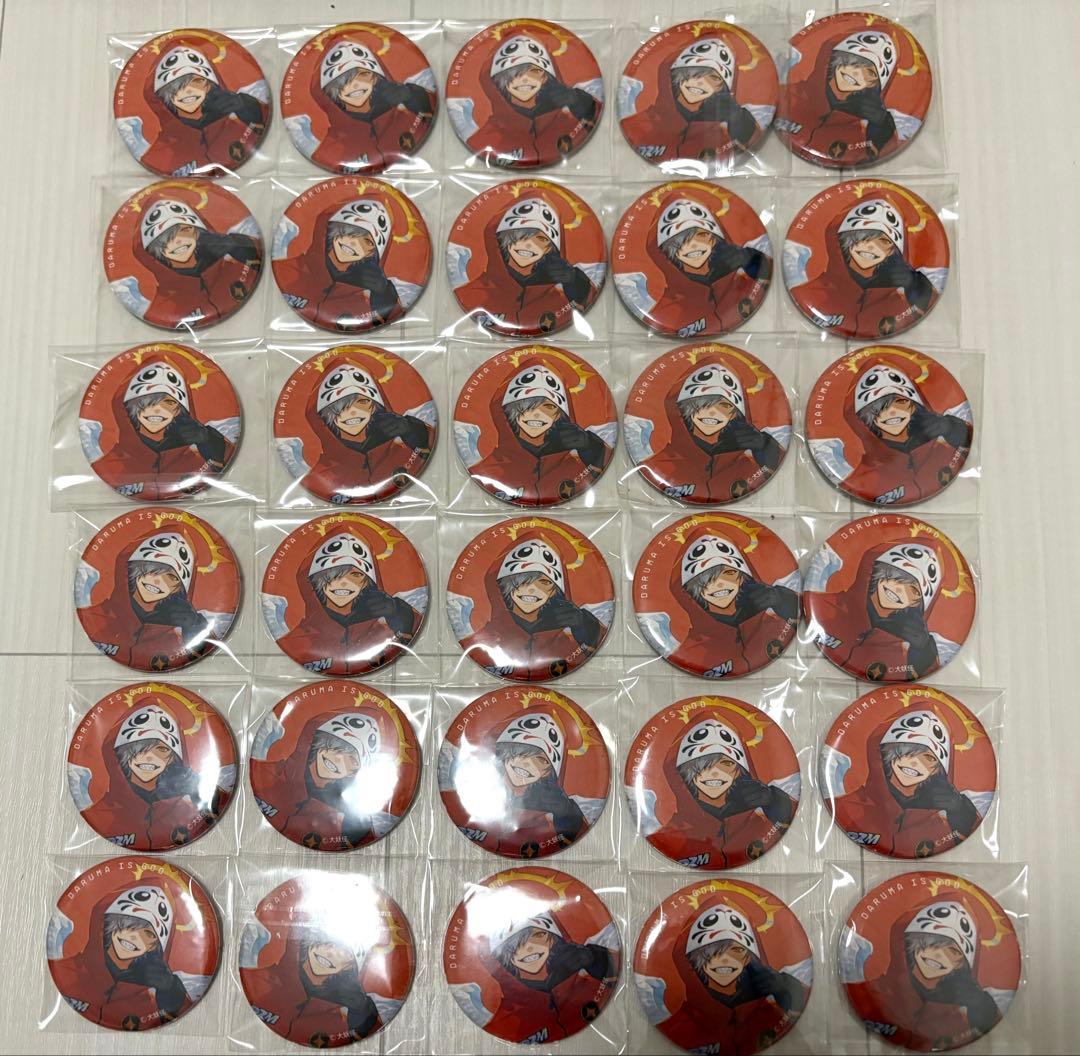 だるまいずごっど 大妖怪 缶バッジ