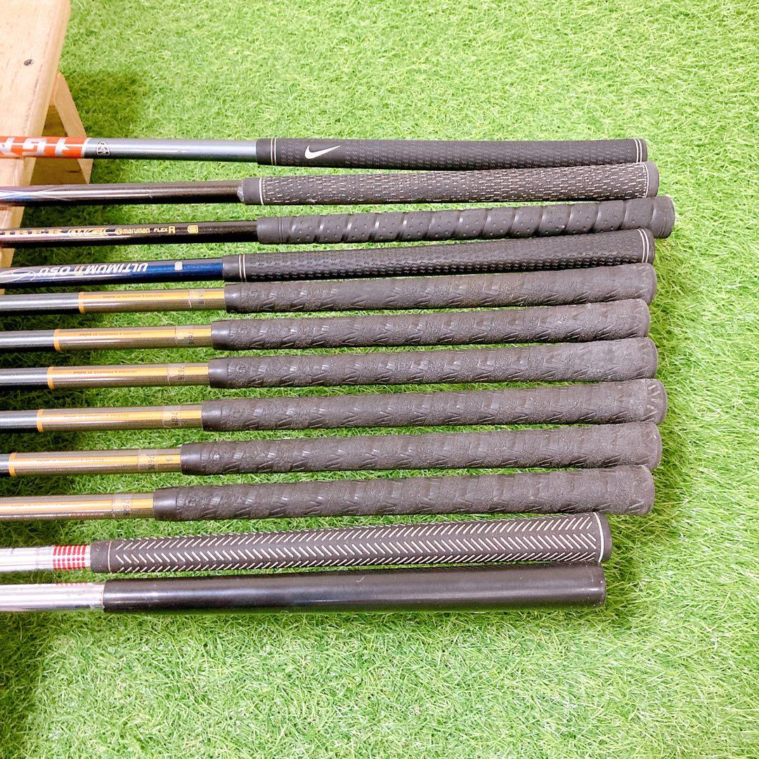 H1 ナイキ　初心者オススメ　ゴルフクラブ　メンズセット　右利き　12本