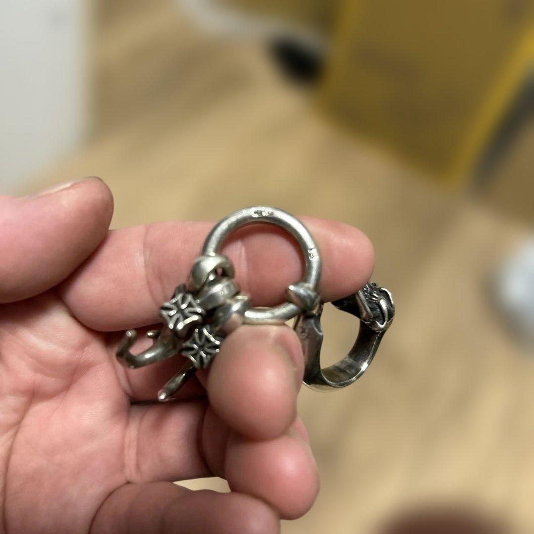 L.S.Dラウドスタイルデザイン×デブブリードスカルキーリングカラビナフック