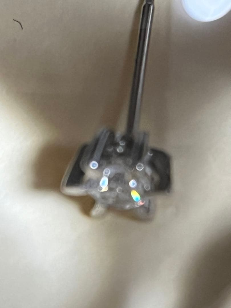 プラチナ900ダイヤモンドピアス　片耳の出品です0.21ct