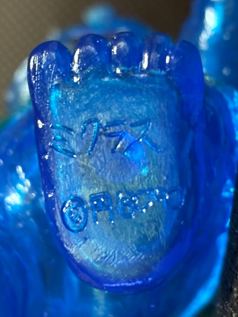 ソフビフィギュア ヤモマークの大怪獣シリーズ ミクラス クリアブルー