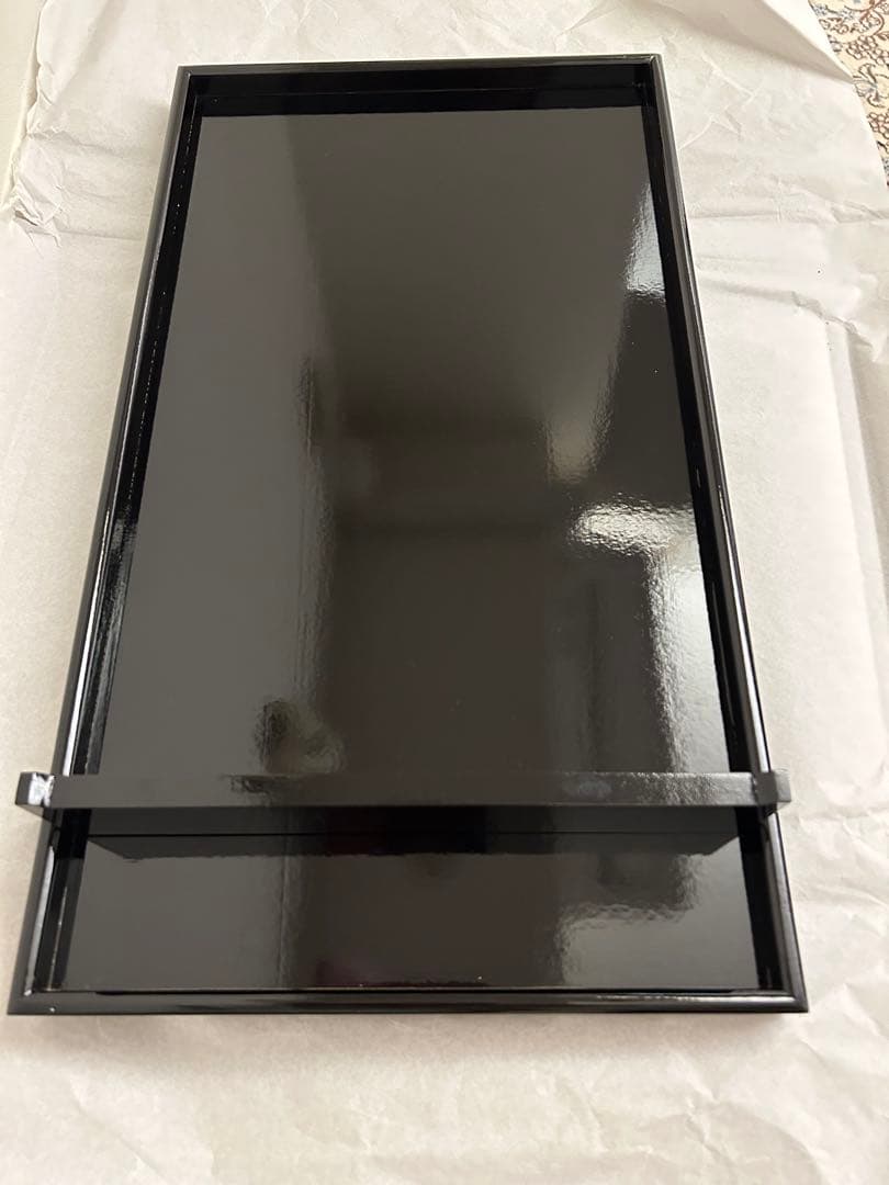 花道　漆塗り花盆