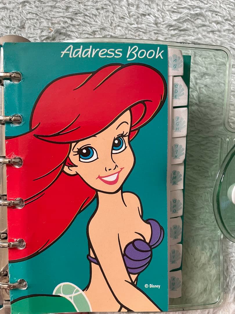 レア アリエル ☆ レトロアドレス帳