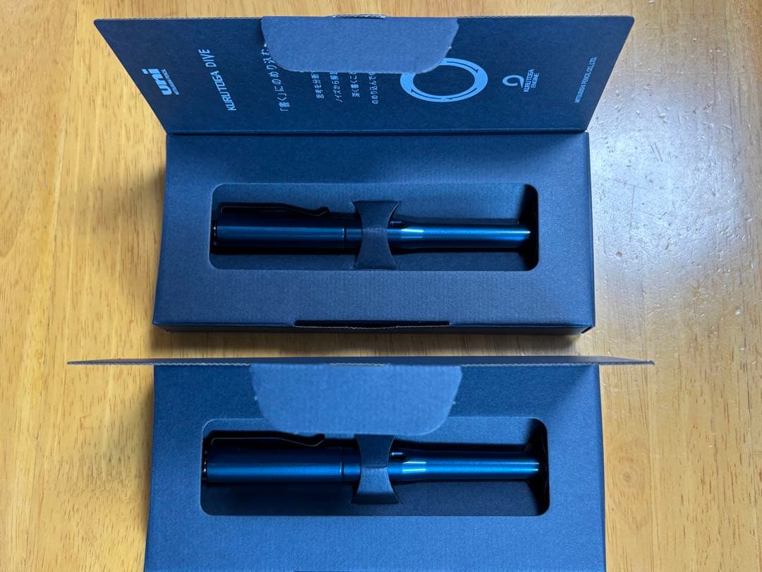 2本セット　クルトガダイブ KURUTOGA DIVE アビスブルー uni