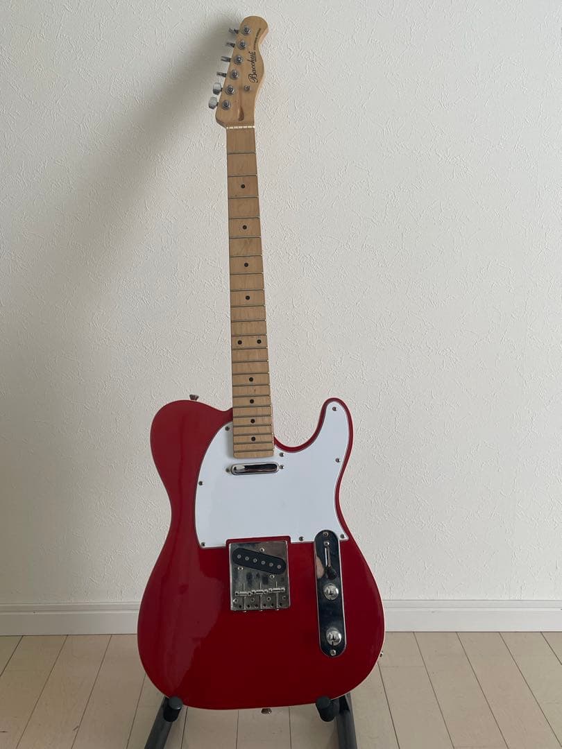 【美品】Bacchusテレキャスター バッカス 赤 オリジナルカスタム レッド