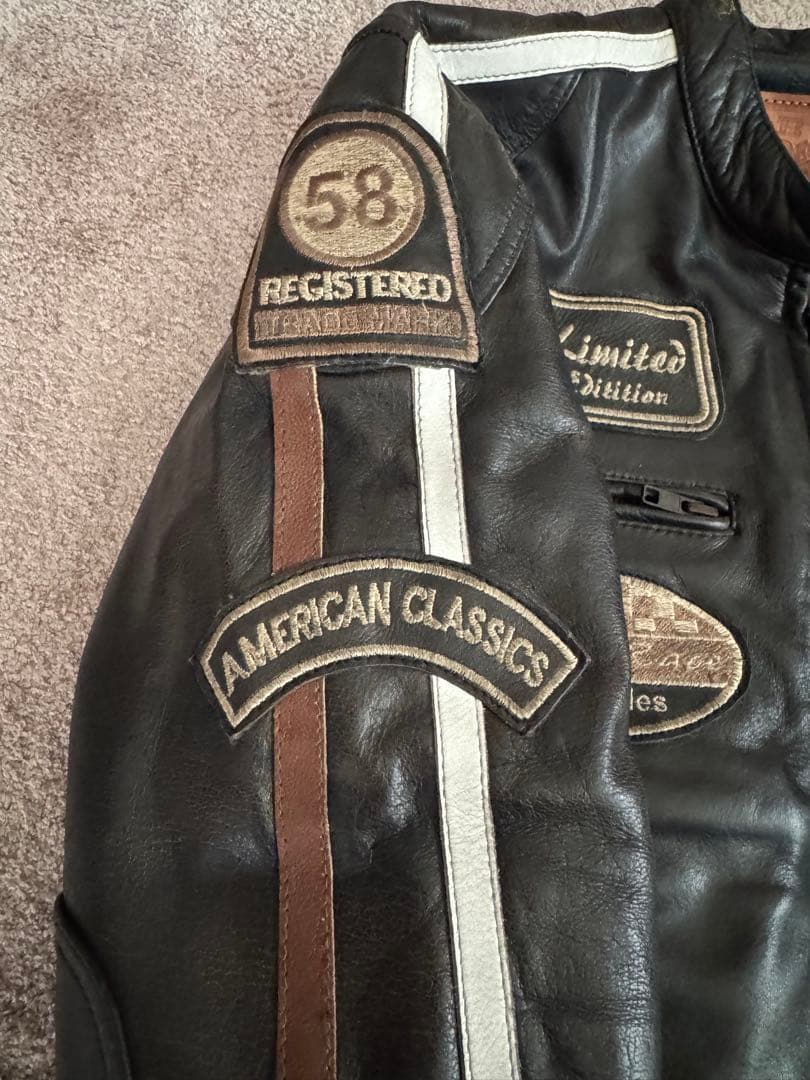 デグナー ライダースジャケット Mサイズ