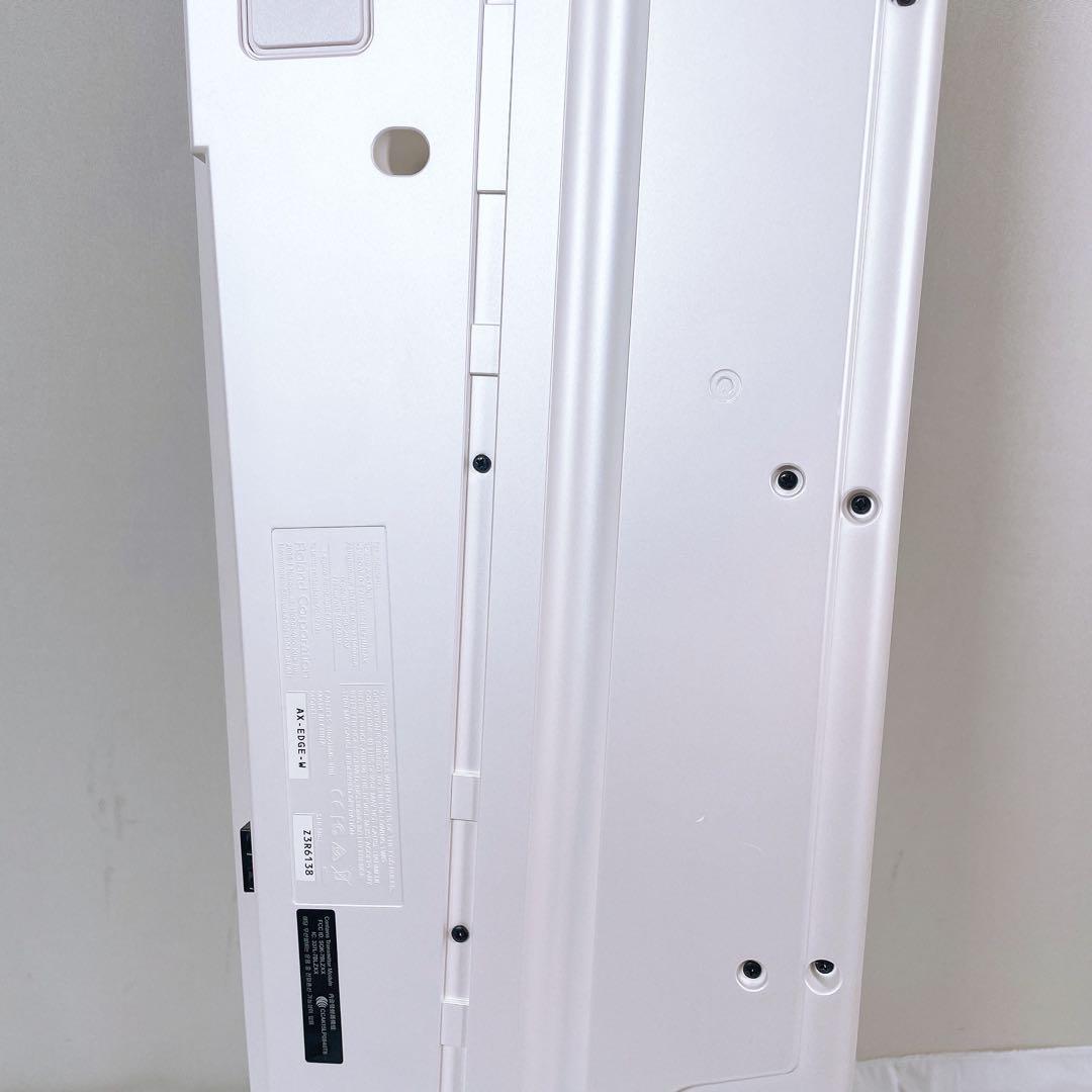 【美品】 Roland AX-Edge 49鍵盤 キーボード ホワイト