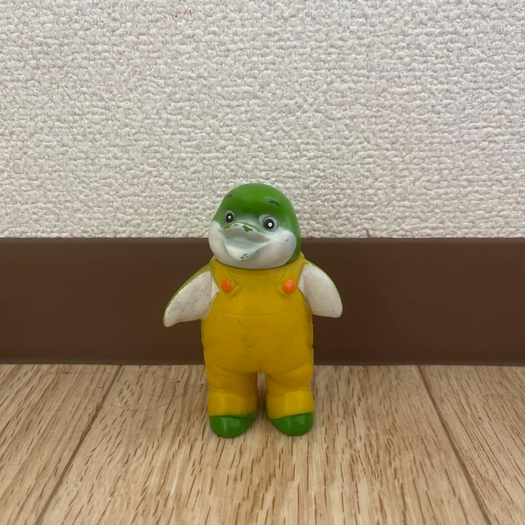 希少　イルカファミリー　ソフビ　フィギュア 当時品　昭和レトロ