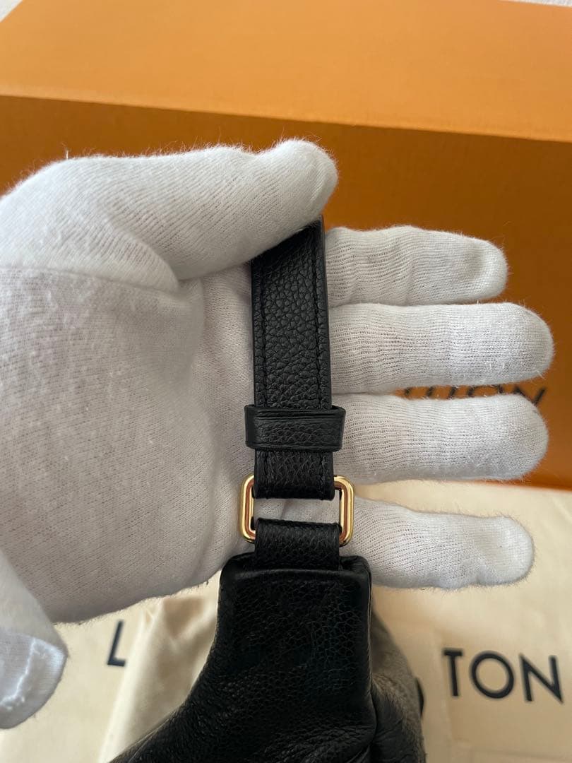 ルイヴィトン バムバッグ ボディバッグ アンプラント ノワール ブラック