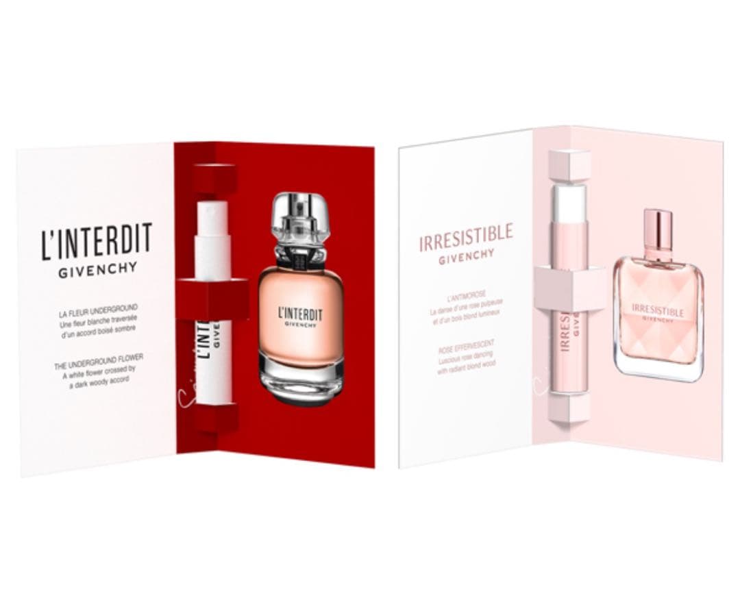 GIVENCHY コスメセット サンプル5点 ショッパー付き