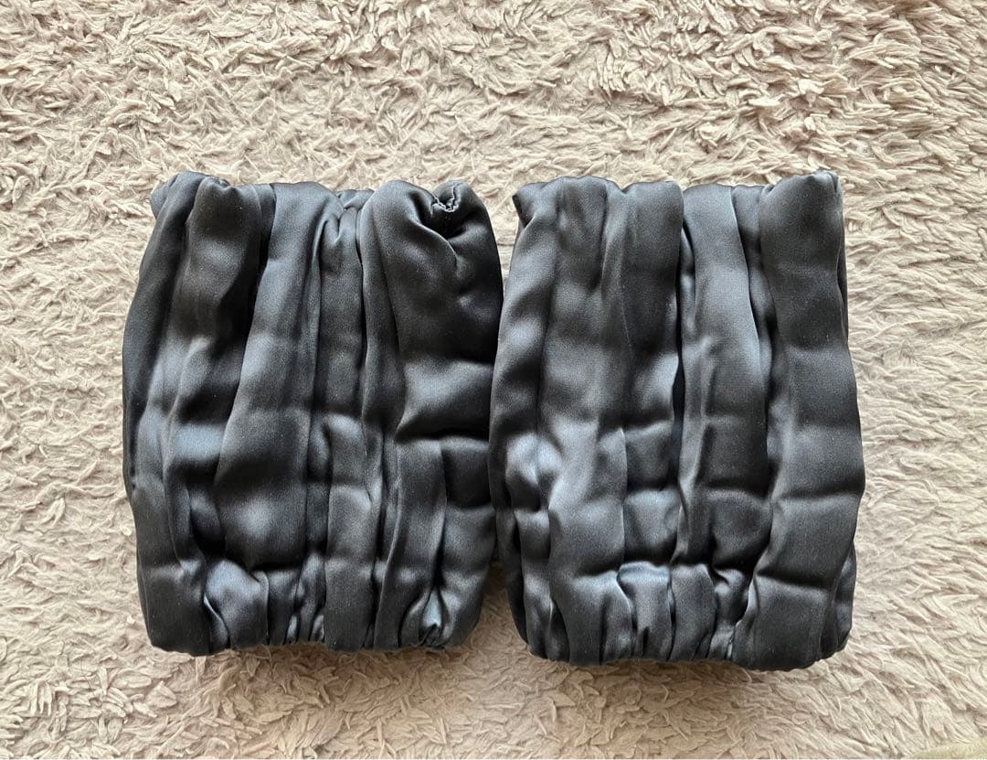 IONDOCTOR シルク レッグウォーマー　グレー