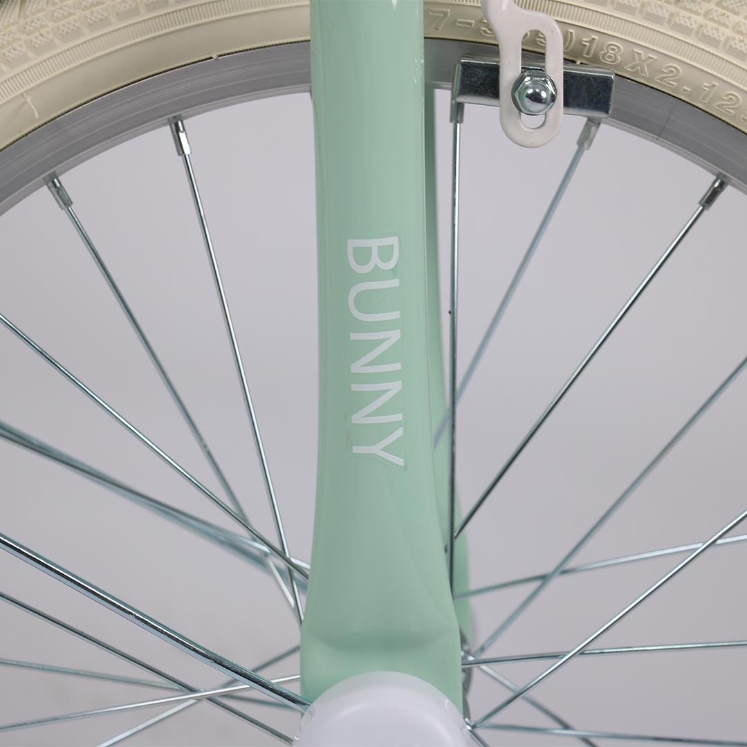 【値下げ中】子供用自転車 BUNNYデザイン 18インチ GREEN