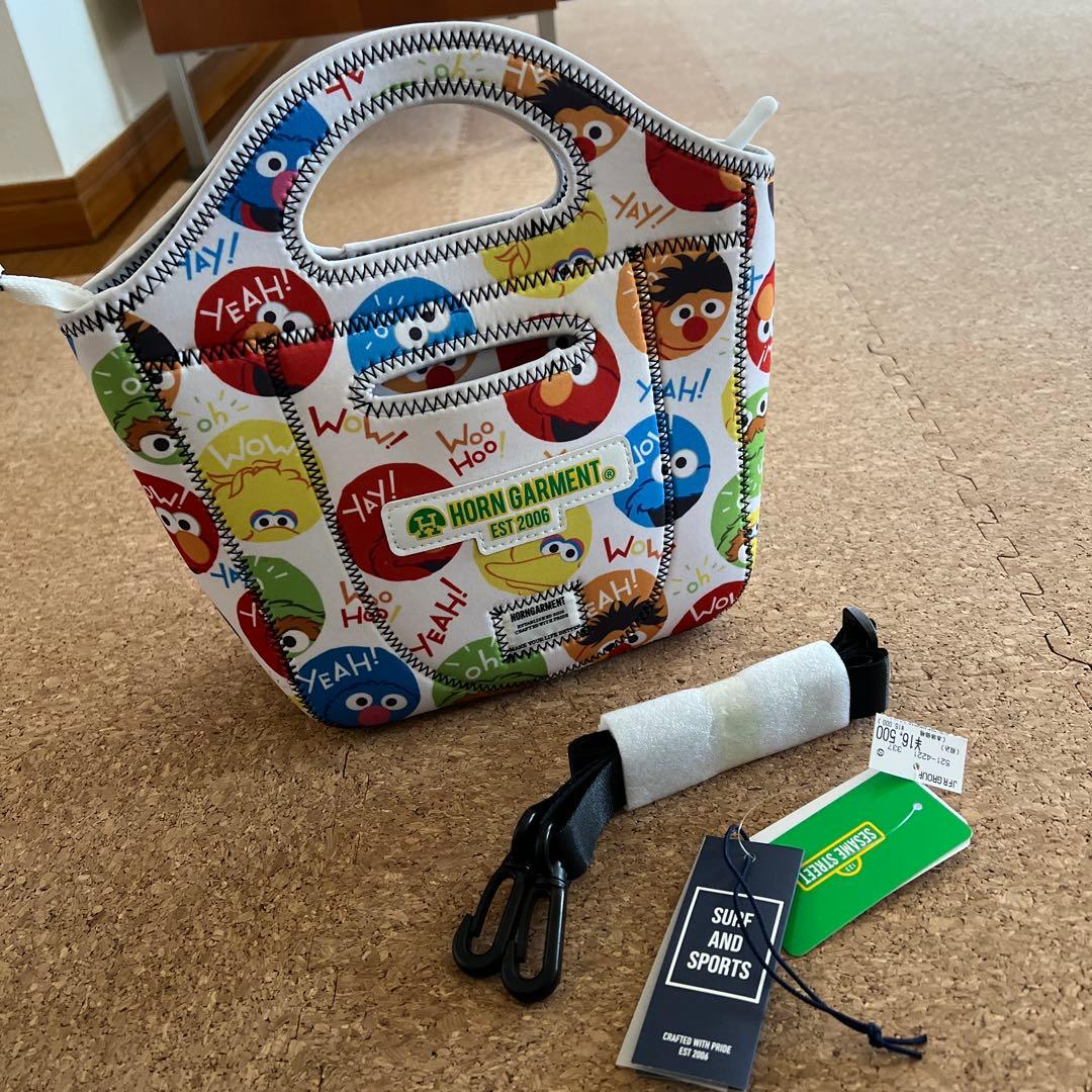 マーク＆ロナ姉妹ブランド　ホーガメント カートバッグ　セサミストリート