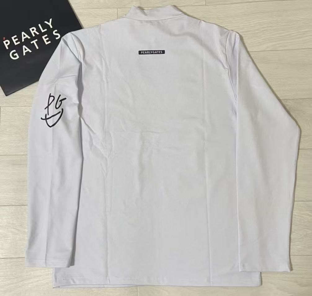 新品 新商品 日本正規品 パーリーゲイツ 吸水速乾 遮熱 裏起毛 白 5 L