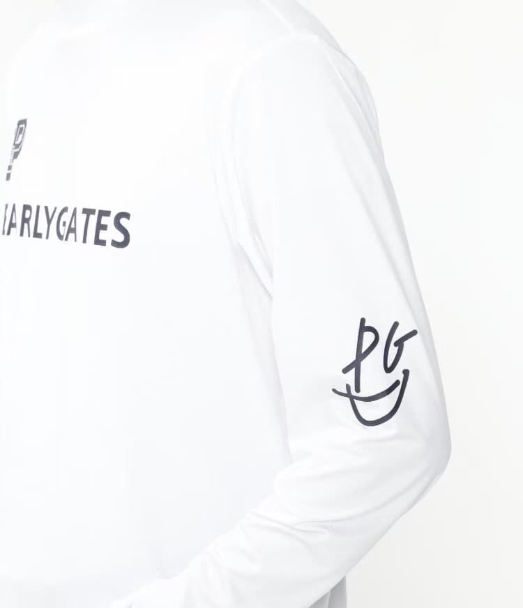 新品 新商品 日本正規品 パーリーゲイツ 吸水速乾 遮熱 裏起毛 白 5 L