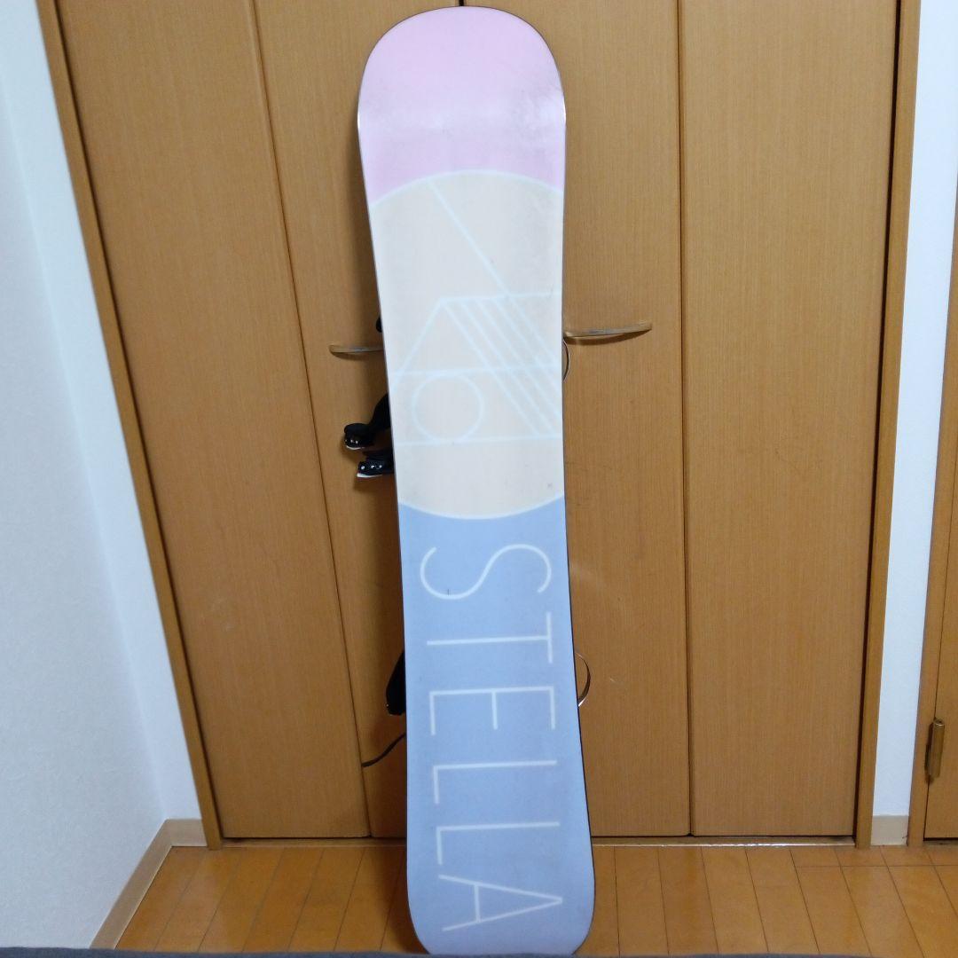 【2月末まで】スノーボード（144cm）ビンディング付（23.5cm）