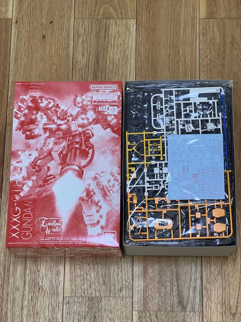 MG 1/100 ガンダムヘビーアームズ EWイーゲル装備)プラモ ガンダムW