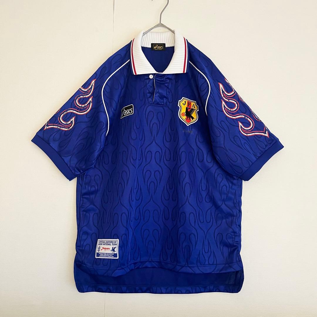 【超レア◆ワールドカップフランス'98◆美品】サッカー日本代表ユニフォーム◆M◆