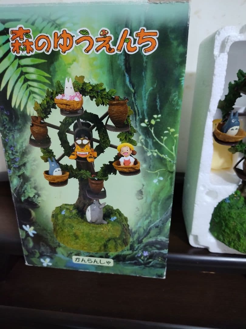 となりのトトロ　森のゆうえんち　かんらんしゃ　オルゴール　観覧車　遊園地　箱付き