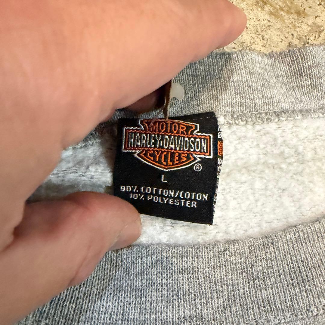 ビンテージ 90s ハーレーダビッドソン ハーレー スウェット l バイカー