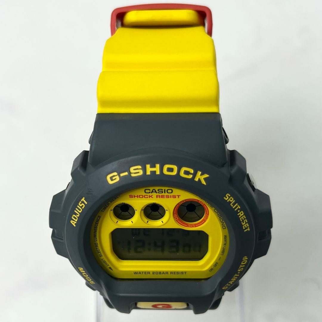 【稼働】 CASIO G-SHOCK DW-6900Y デジタル 腕時計