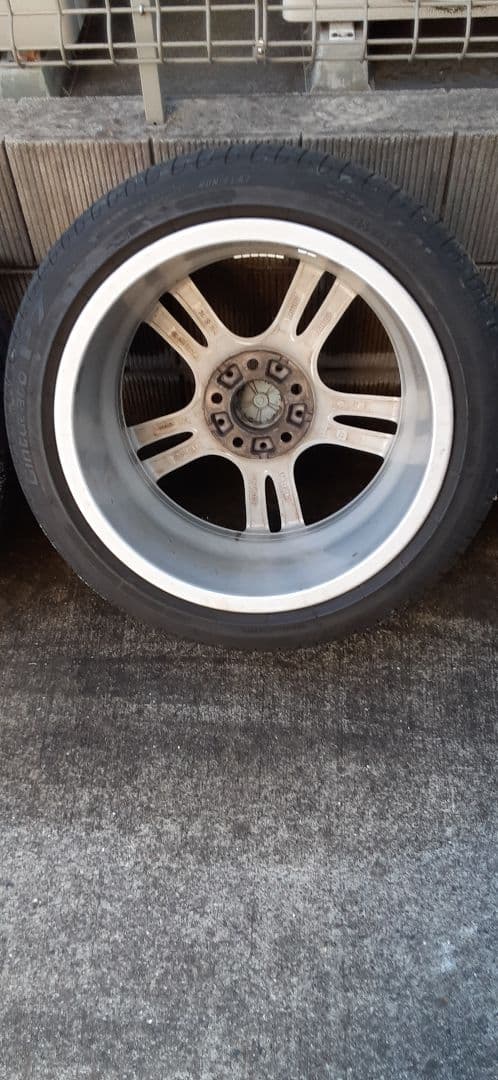  純正+ Pirelli P7 255/40R18 1本 リヤセット①